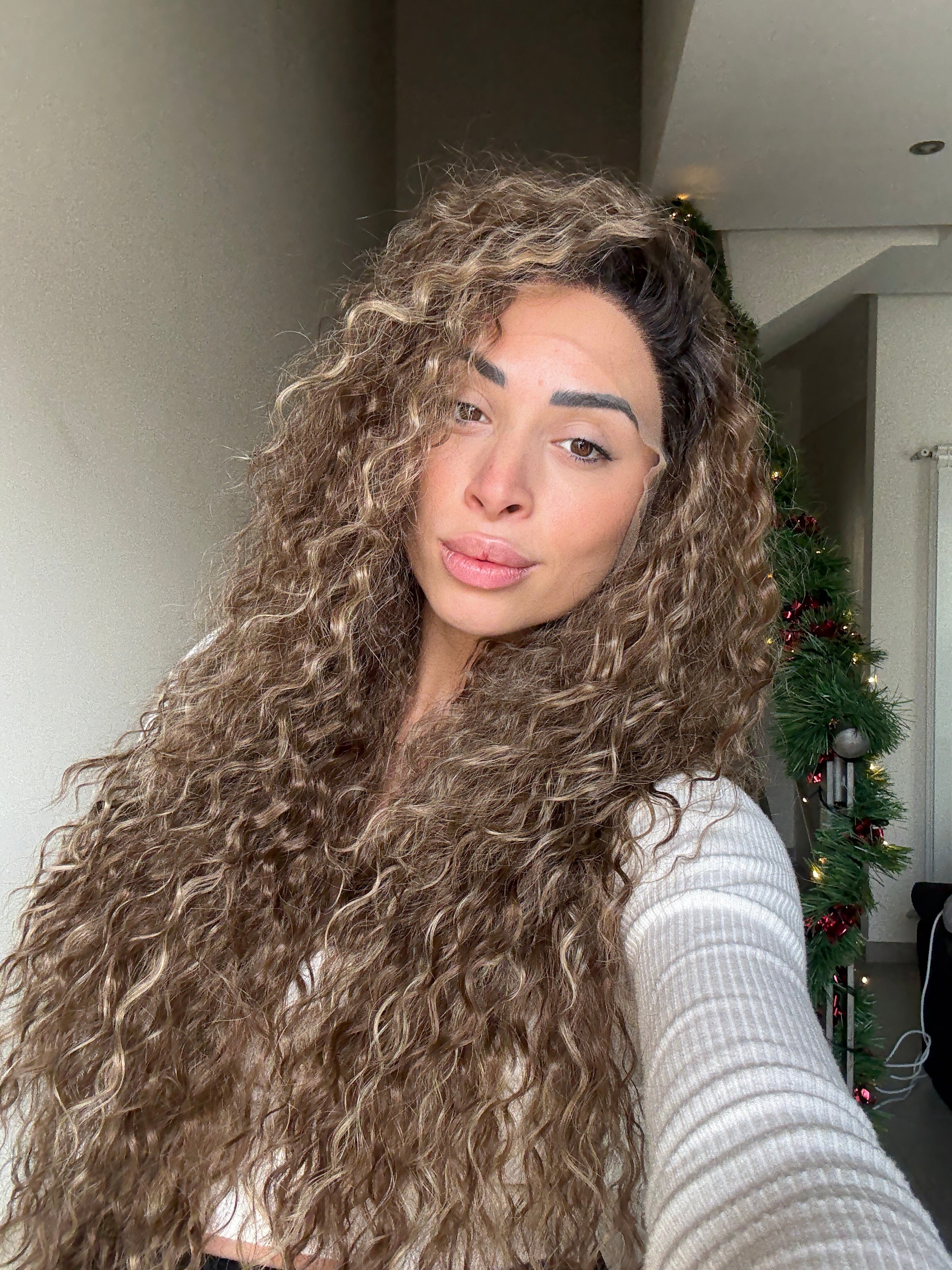 REBECCA CON MECHES - WIG LACE FRONT