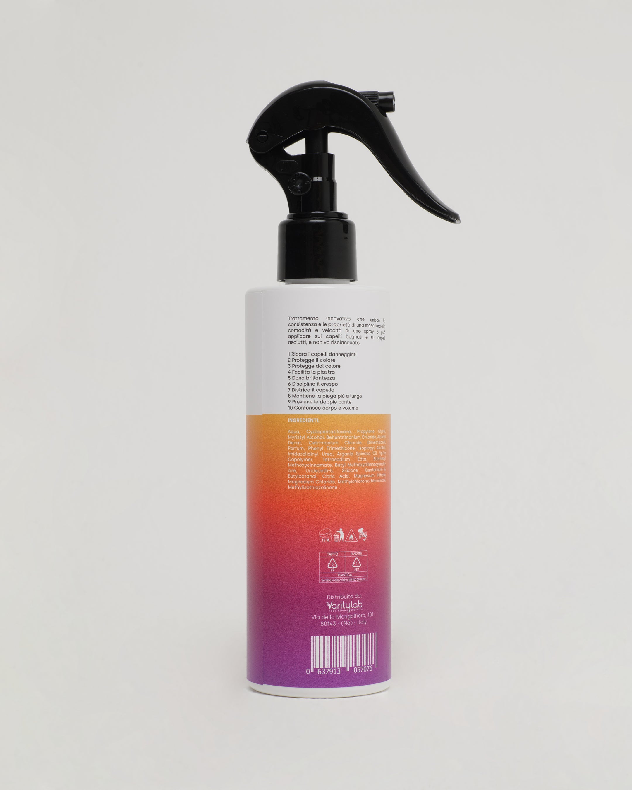SPRAY DISTRICANTE EFFETTO ANTISTATICO 10 IN 1 - FORMATO 200ML