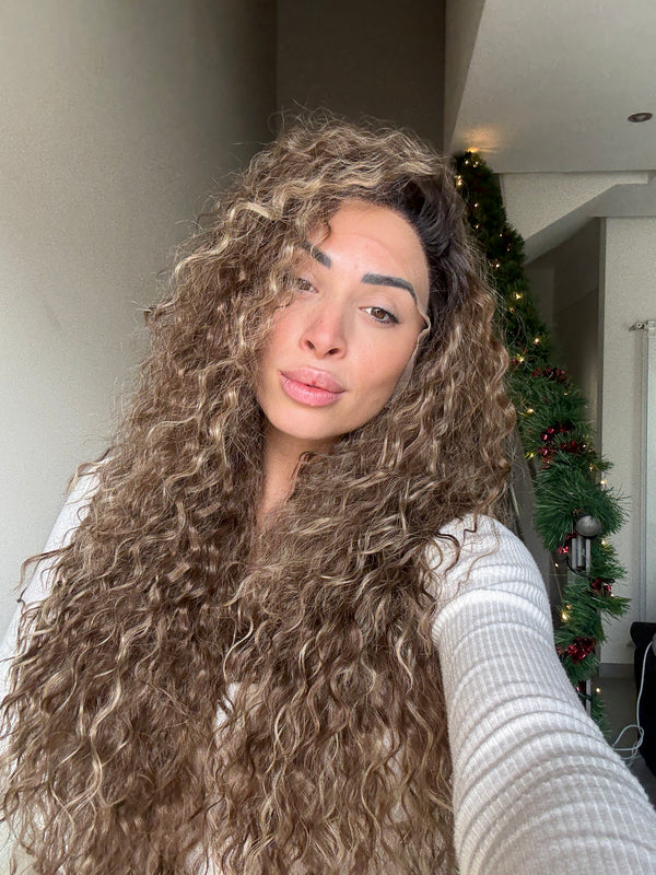 Rebecca con meches - Wig lace front
