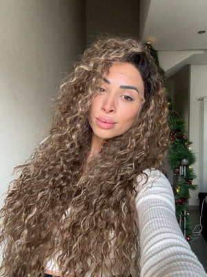 Rebecca con meches - Wig lace front